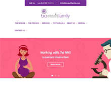Tablet Screenshot of biovaultfamily.com